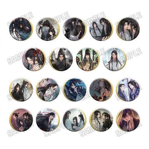 『大河幻想ラジオドラマ魔道祖師』ゴールドメタリック缶バッジコレクション【完結記念展ver.】二期【BOX】